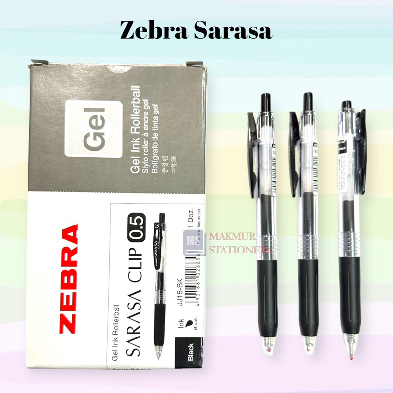 

Pulpen / Ballpoint / Pen Gell Zebra Sarasa (Pcs)