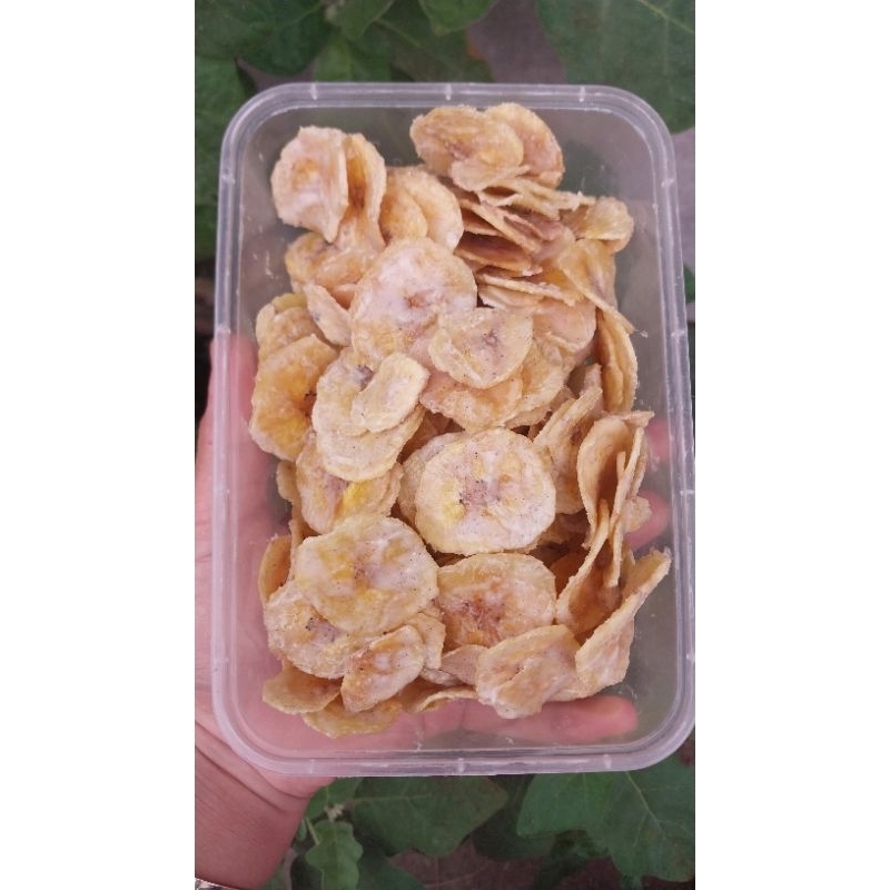 

Camilan keripik pisang lumer