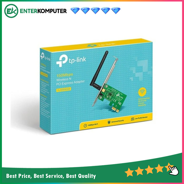 TP - Link 150 Mbps Wireless N PCI Express - TL-WN781ND