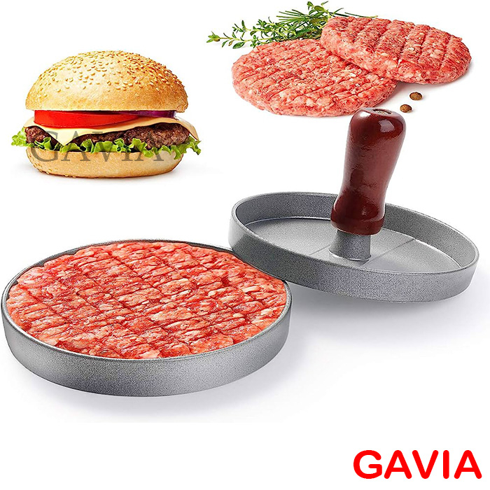 Cetakan Daging Burger / Penekan Tekan Daging Sapi Ayam / Alat Cetak Daging Burger LFF-13