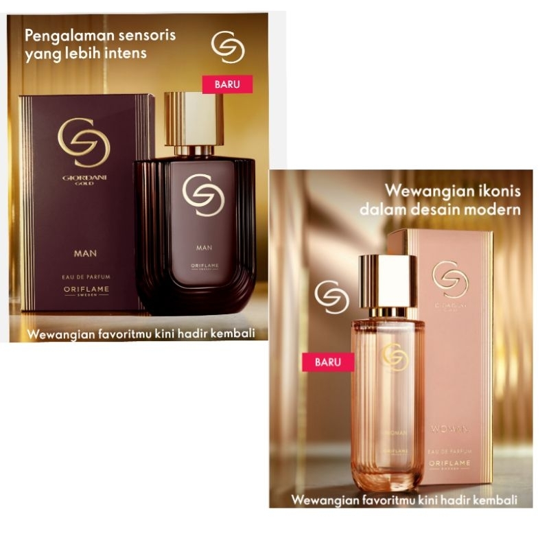 Parfum parfume Giordani Gold Woman & Man Eau de Parfum perempuan pria laki laki