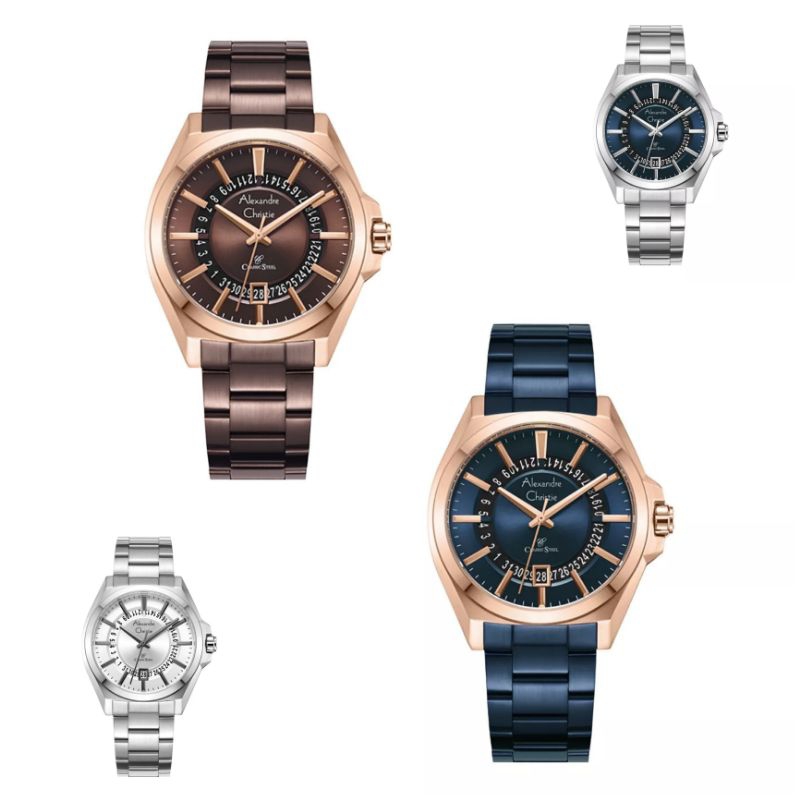 AC8688 Jam Tangan Pria Alexandre Christie AC 8688 Original