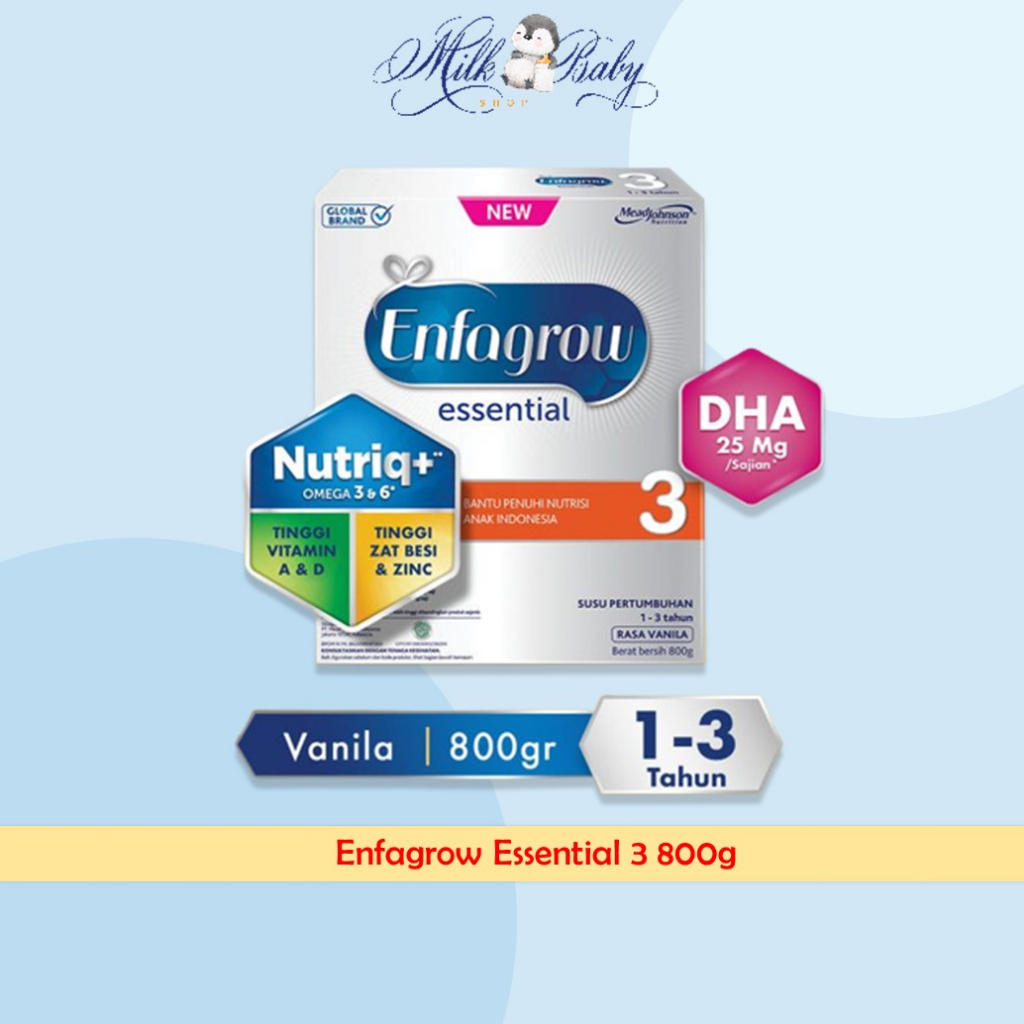 Enfagrow Essential 3 800g - Susu Formula