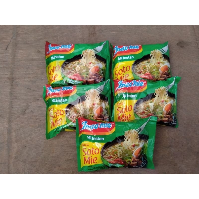 

Indomie soto (5pcs) harga lebih murah