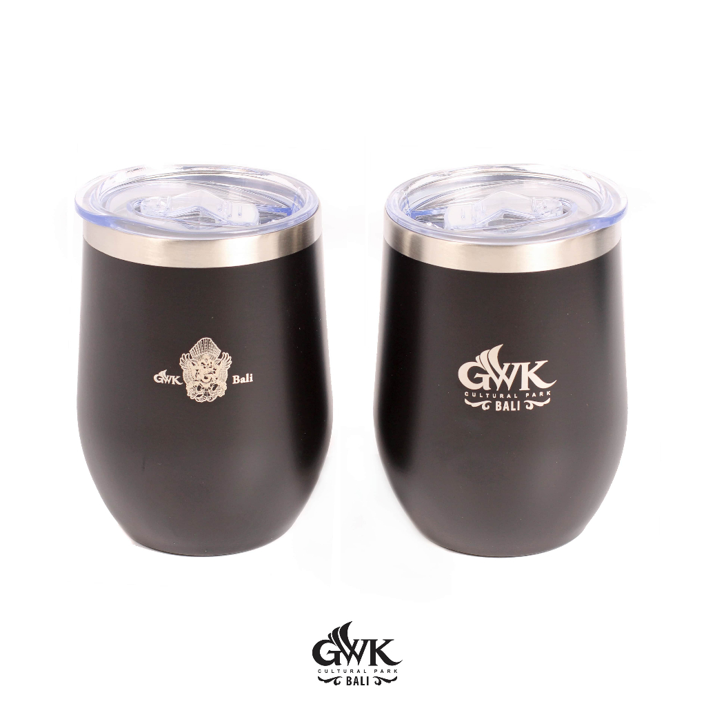 GWK Mug Tumbler Stainless Hitam