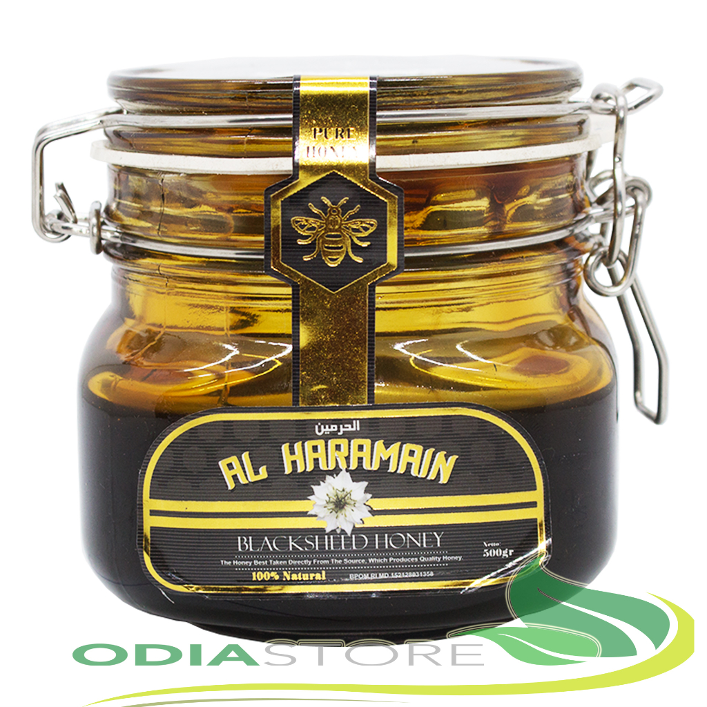 

Madu Arab AL HARAMAIN 500 gram | BlackSeed Honey ALHARAMAIN 500gr