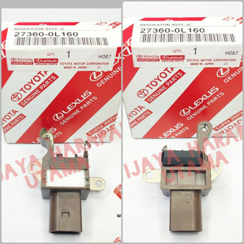 IC Regulator IC Alternator Dinamo Ampere All New Yaris Vios Sienta Garansi