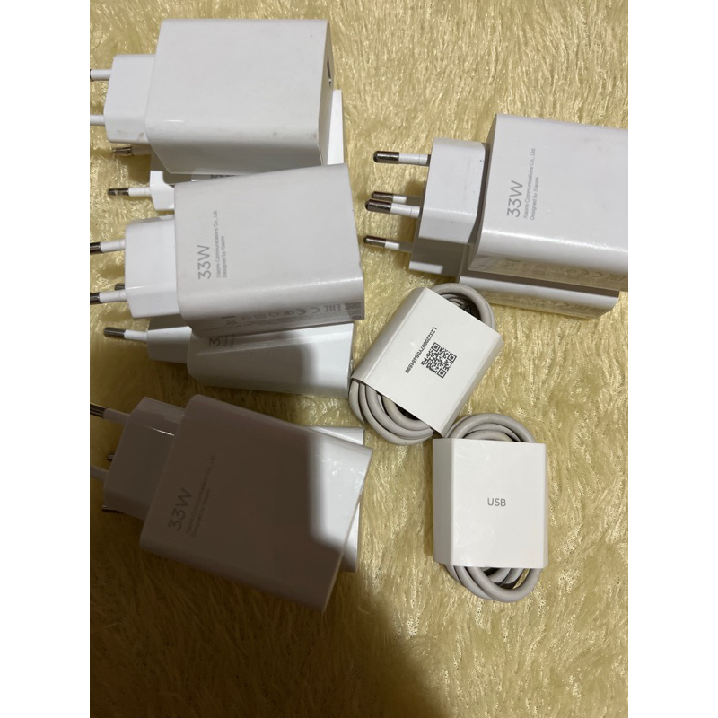 CHARGER XIAOMI 33W 67W ORIGINAL CABUTAN