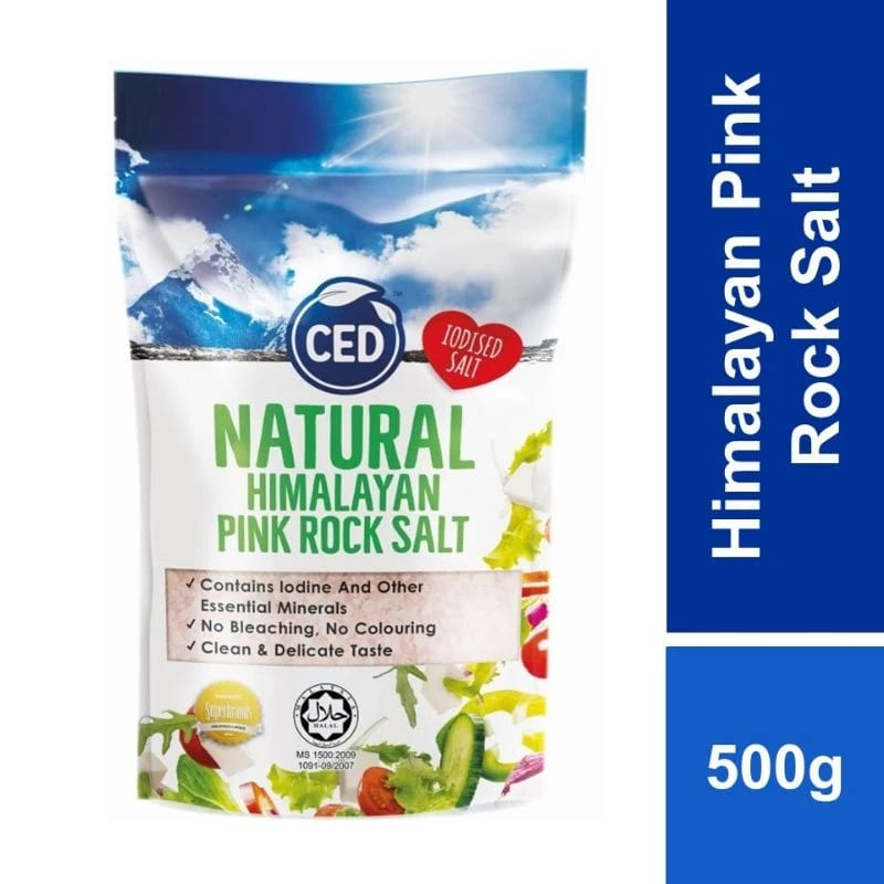 

CED Garam Himalayan - iodised himalayan pink rock salt