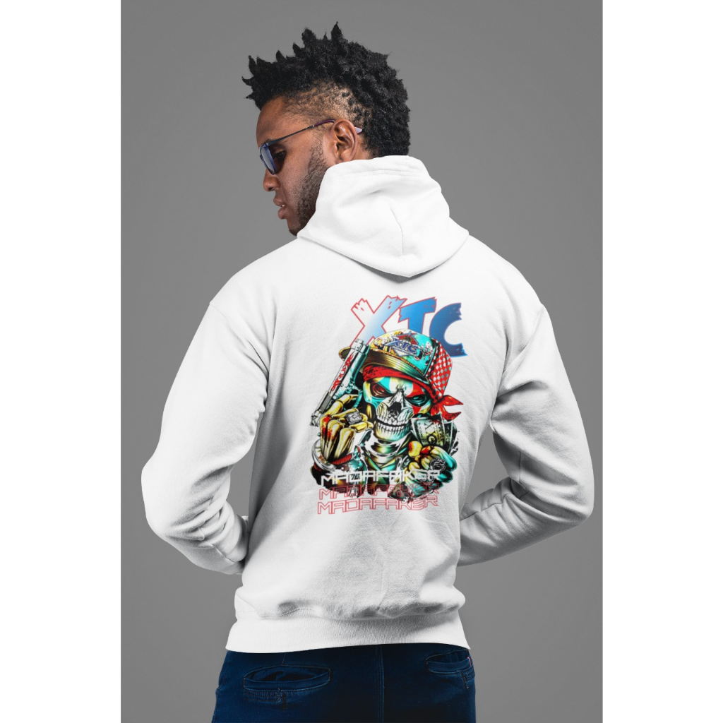 HOODIE Skull XTC104H Berlabel Resmi XTC Indonesia