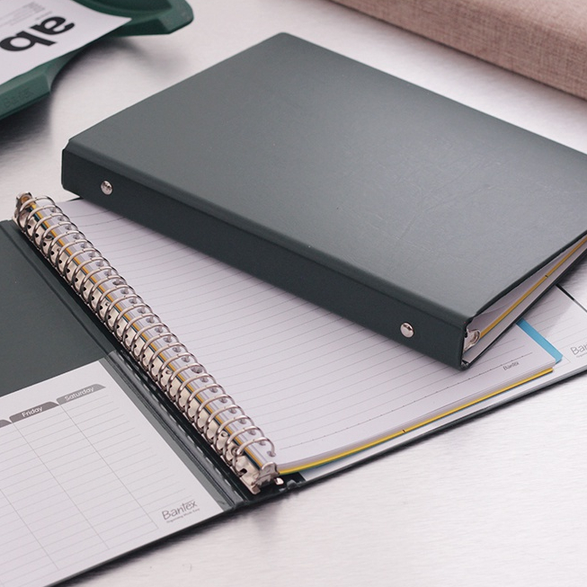

Bantex Binder Polos B5 26 Ring Green Multiring Binder