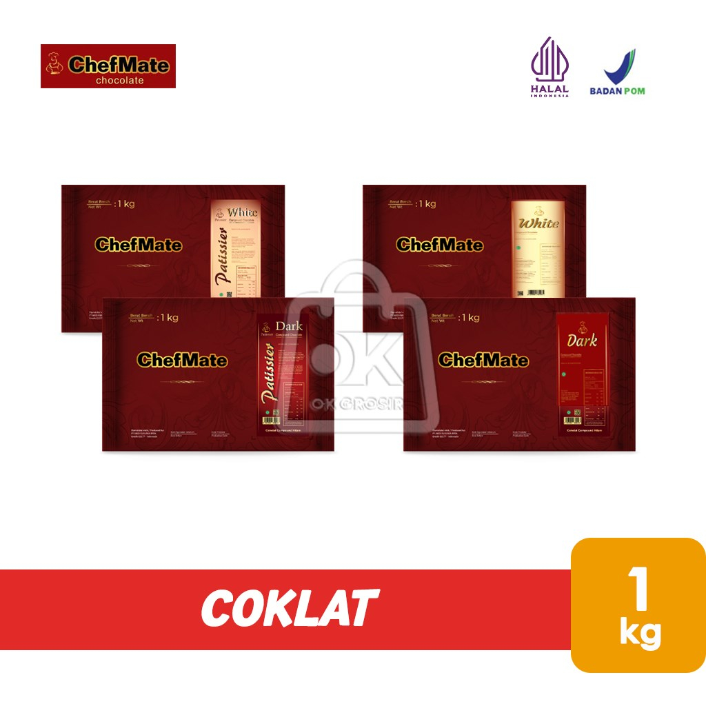 

Coklat Batang Chefmate Chocolate Compound (1 Kg)