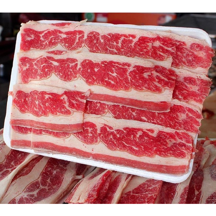 USA Daging Sapi Shortplate Yoshinoya Beef Slice 250gr/500gr/1kg