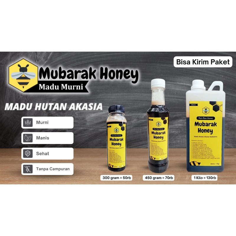 

Madu Hutan - MURNI RAW Halal & P-IRT mulai dari 50rb