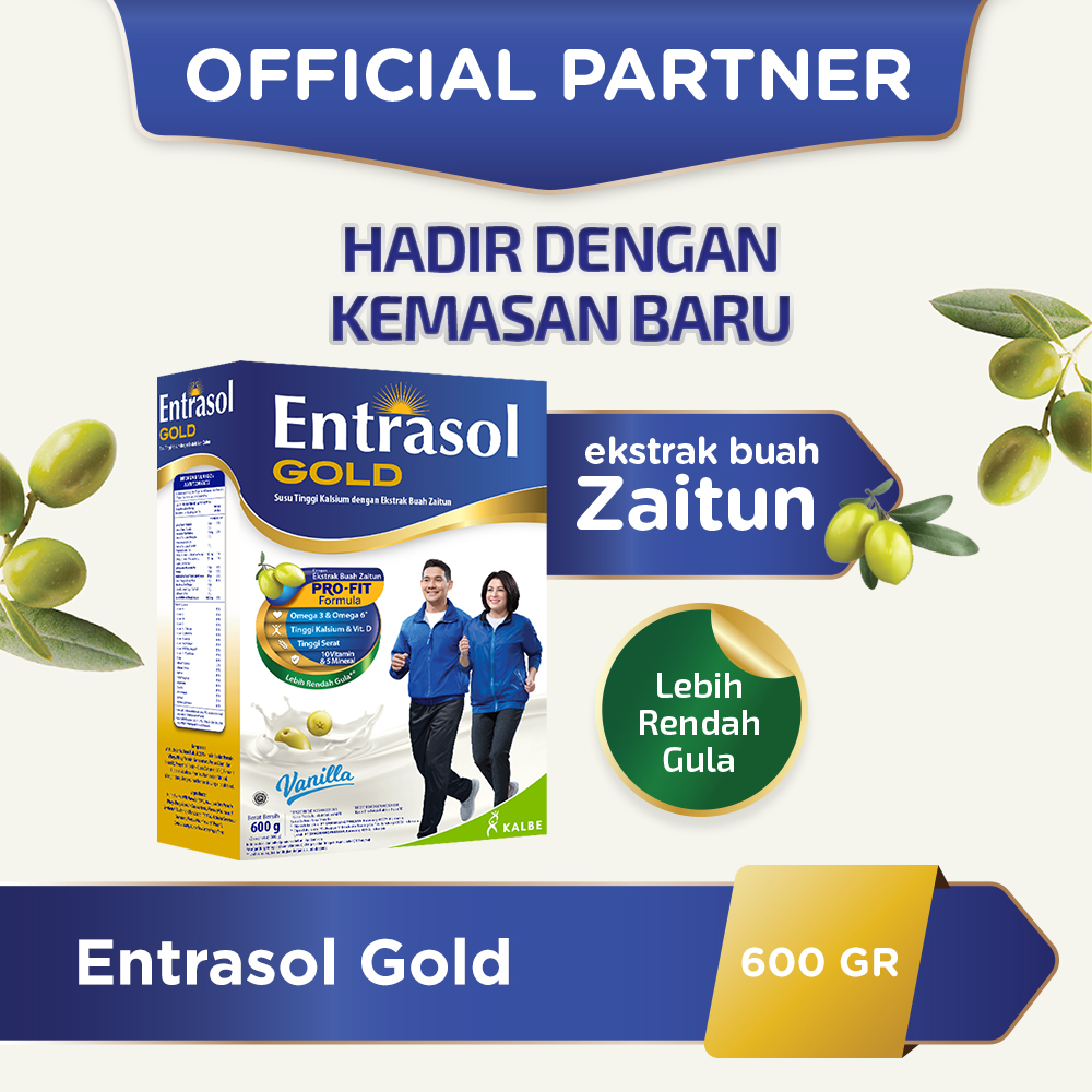 

Entrasol Gold vanila dan chocolate 580 gr