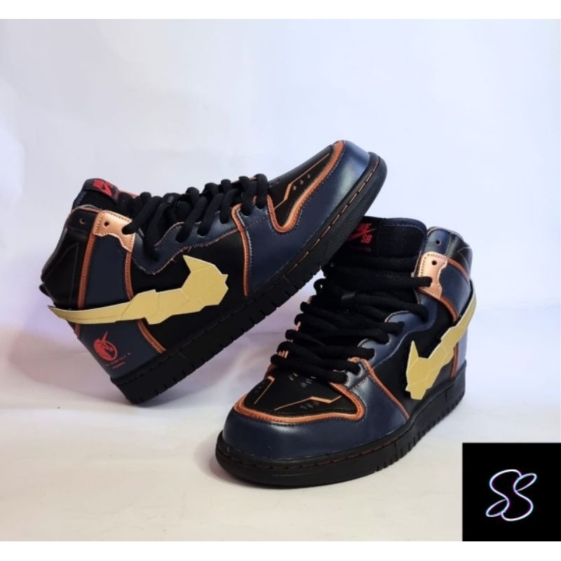 NIKE SB DUNK HIGH GUNDAM BANSHEE