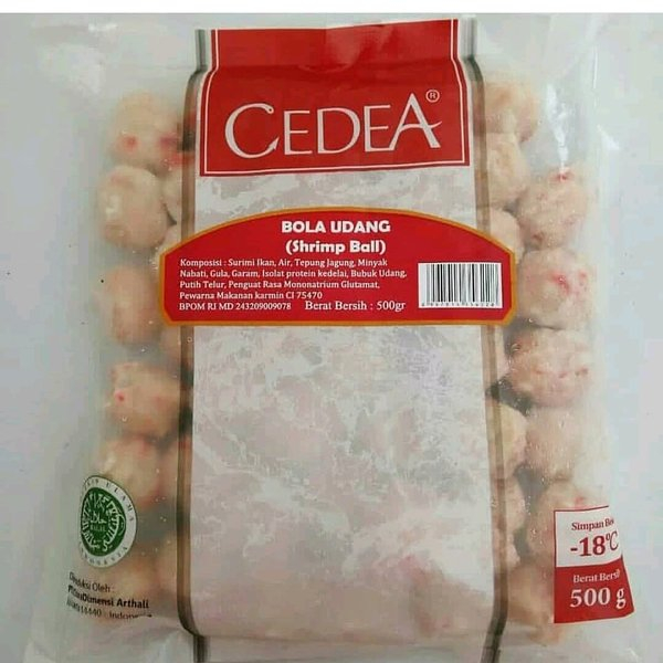 

Cedea bola udang 500 gr