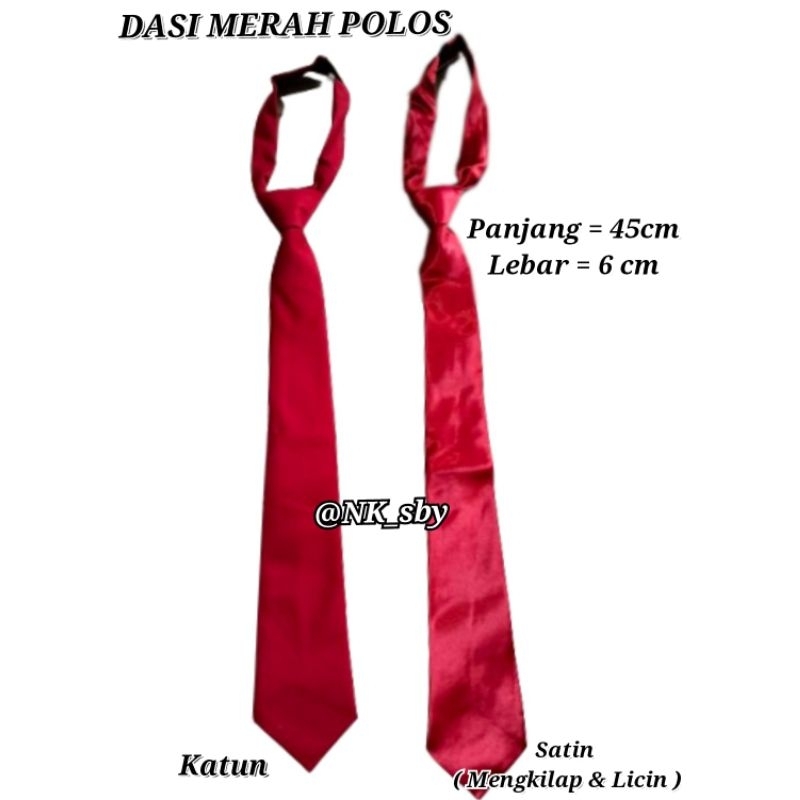 DASI MERAH POLOS