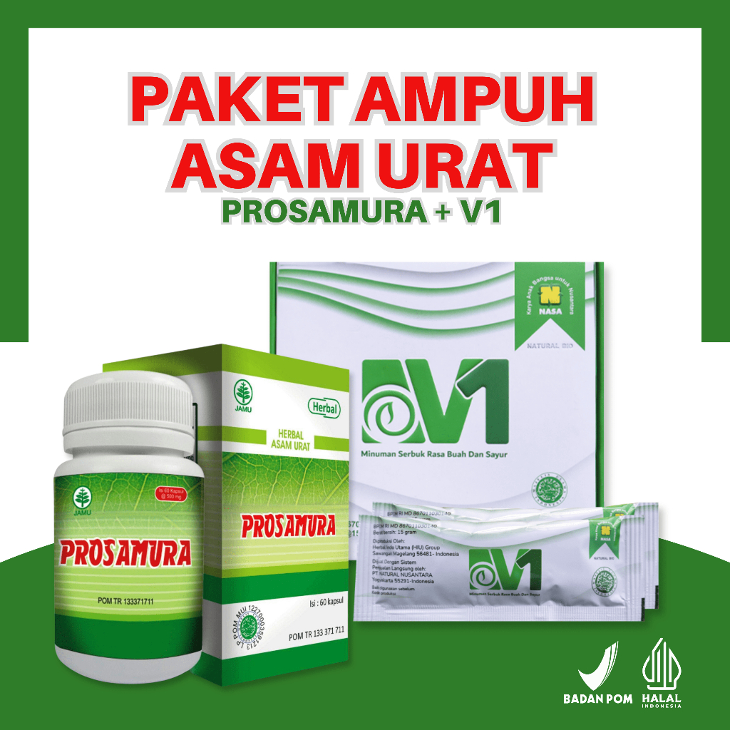 

PAKET AMPUH ASAM URAT / Obat Asam Urat dan Meredakan Nyeri Persendian