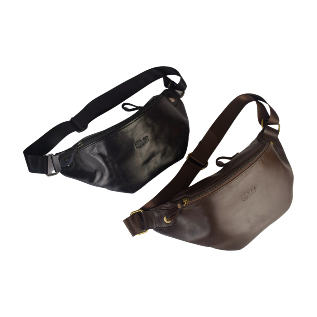 Tas Weistbag Pria kulit asli model simpel Termurah