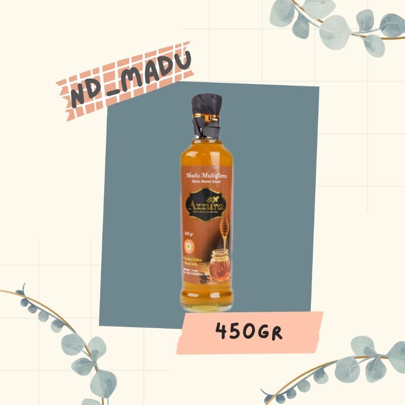 

Madu Murni Multiflora 450 gr