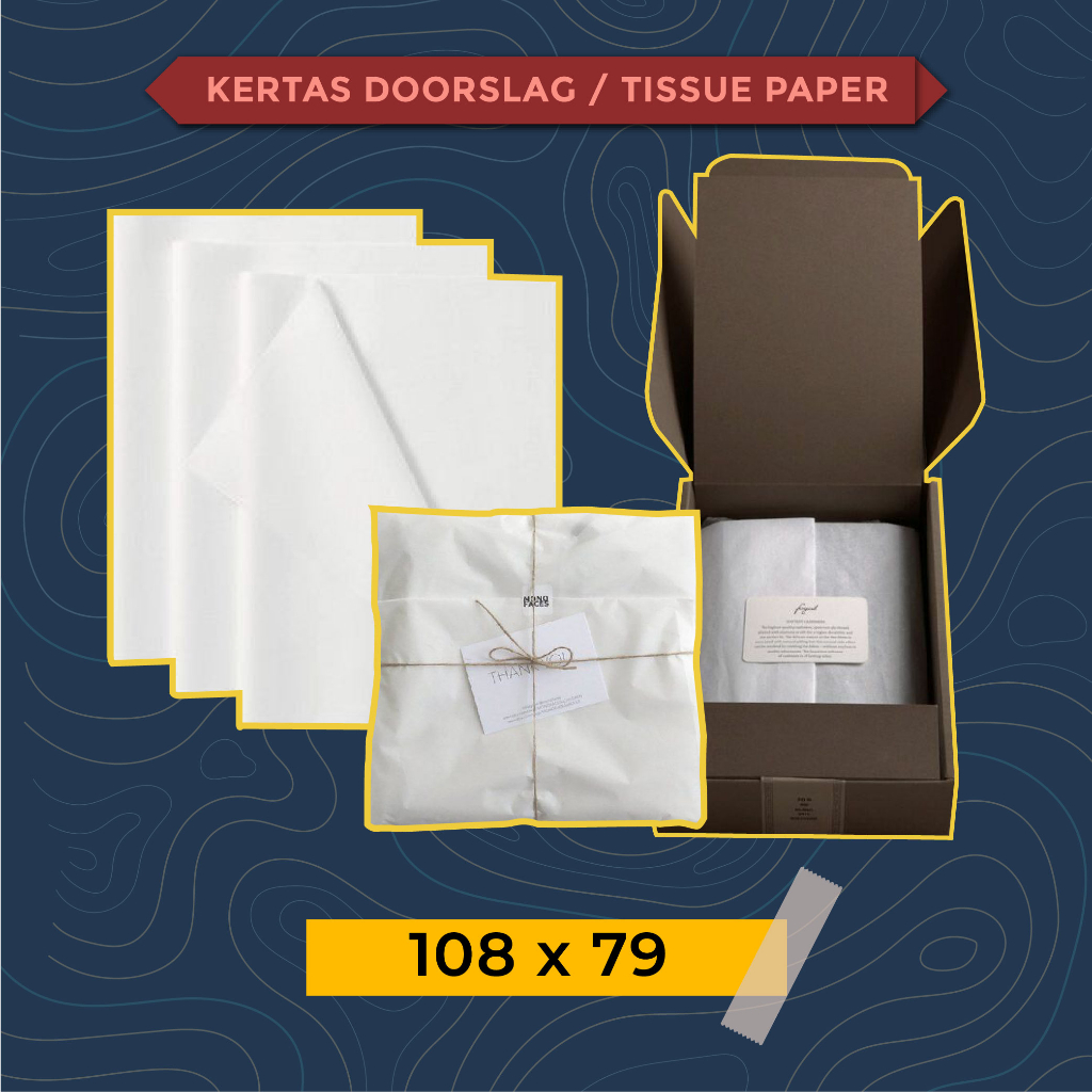 

kertas doorslag 108x79 / Tissue paper / wrapping paper