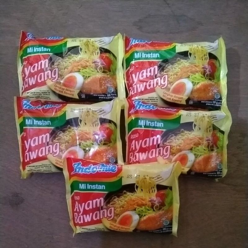 

Indomie Ayam Bawang (5pcs)