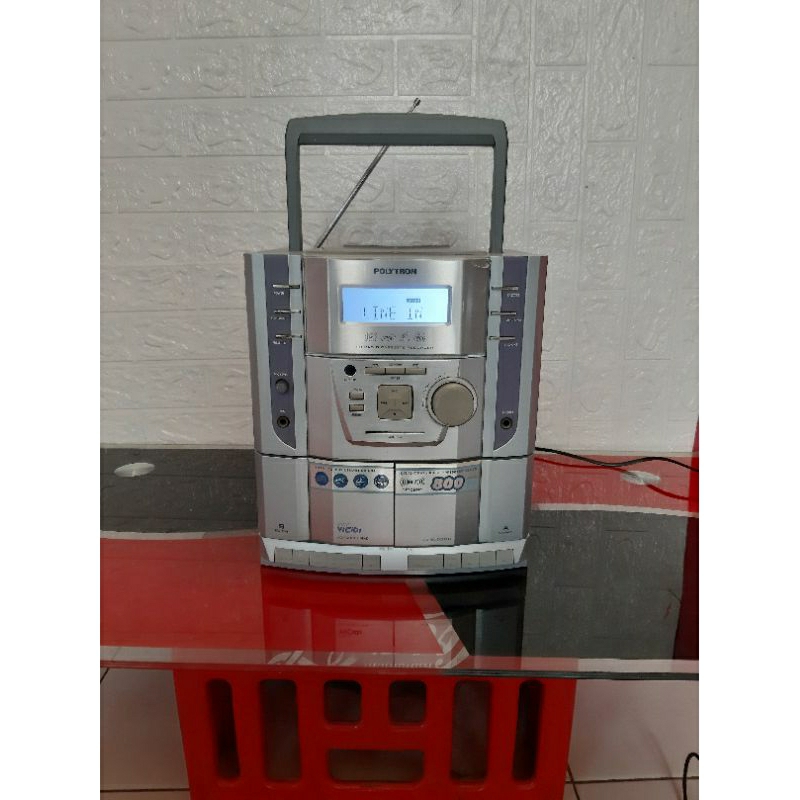 Head Tape Compo Polytron GV-902M Tanpa Speaker (Bekas)