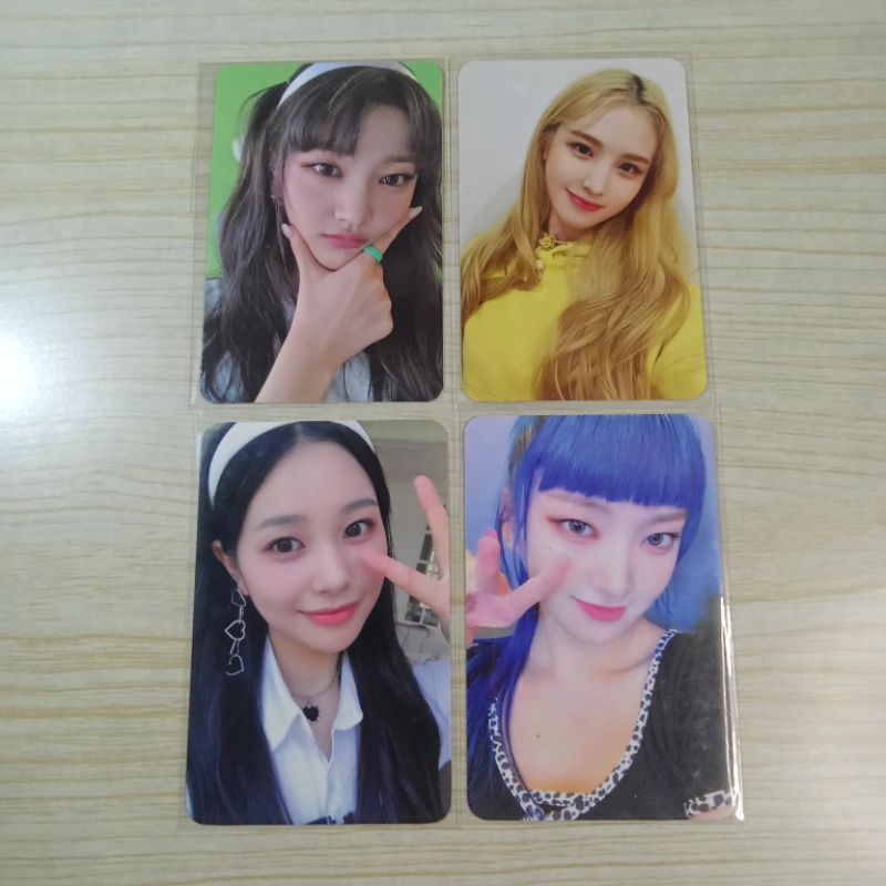 Photocard Weekly Soojin Jaehee Jihan Soeun Monday