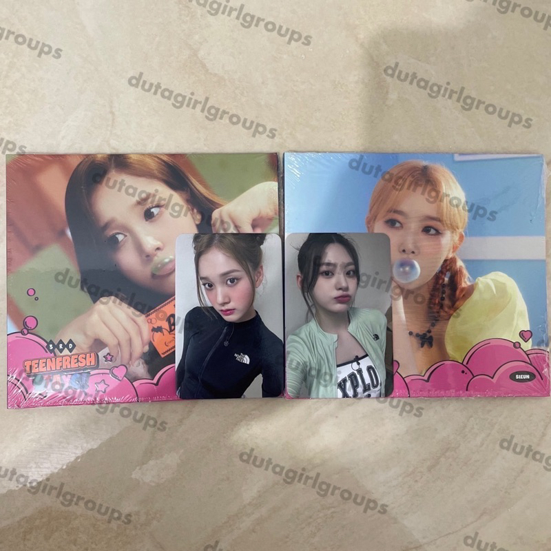 STAYC TEENFRESH DIGIPACK KPOPMERCH SUMIN SIEUN ISA SEEUN YOON J ALBUM SEALED KPOP MERCH ASAP SO BAD 