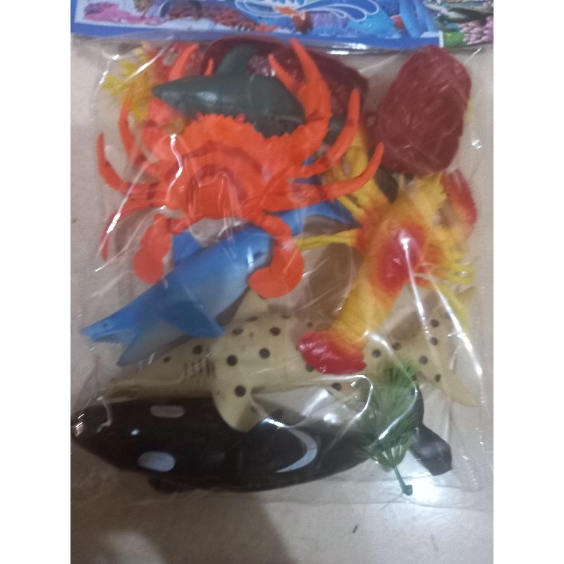 Mainan Hewan Ikan Laut Karet