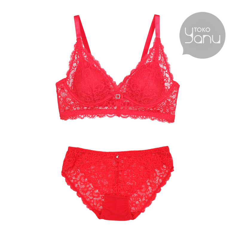 YANU | Size 34B-38B | Bra Set Kawat Premium Yanu 1031 | Bra dan Cd