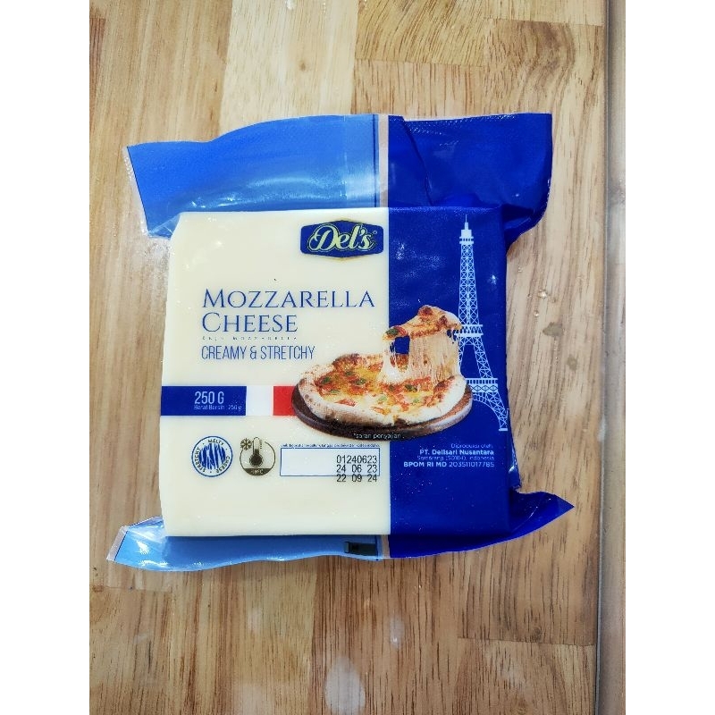 

Keju Mozzarella Dels 250gr