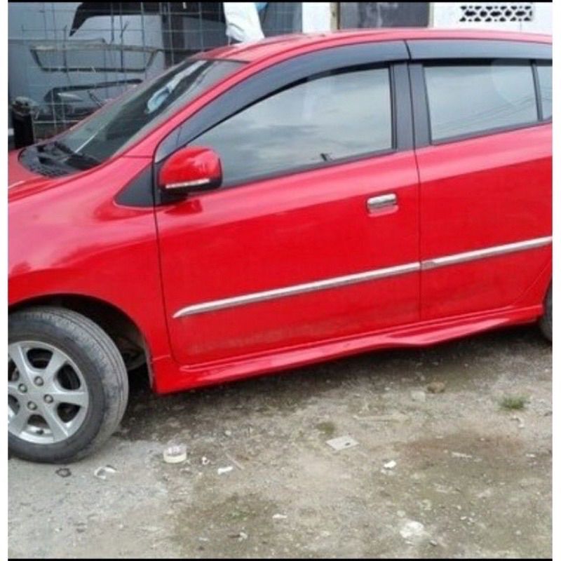 side skirt bodykit samping mobil ayla agya