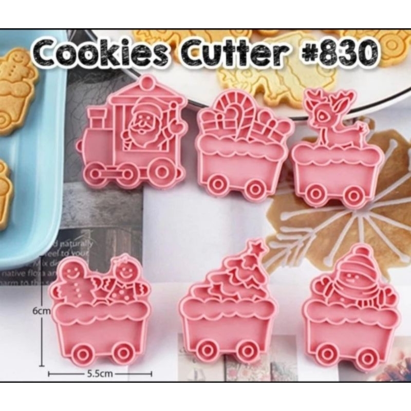 Cookies cutter christmas cetakan kue natal