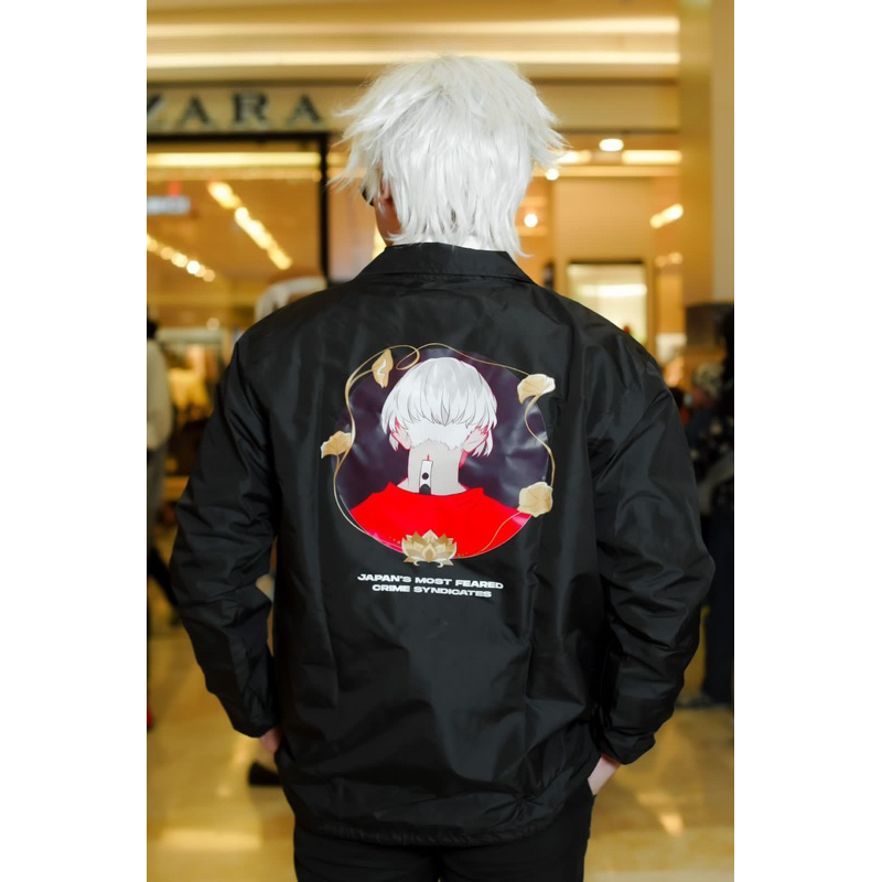 Coach Jacket/Jaket Waterproof Tokyo Revengers