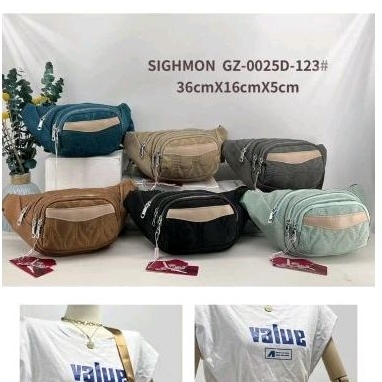 SG0025  BONDY Tas Wanita import Tas Pinggang Tas waistbag Wanita Sighmon