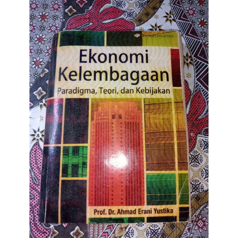 

Preloved Buku Ekonomi Kelembagaan