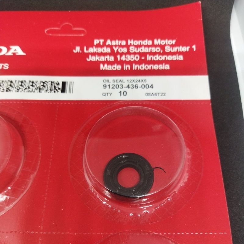 Seal As waterpump Vario 110 Karbu