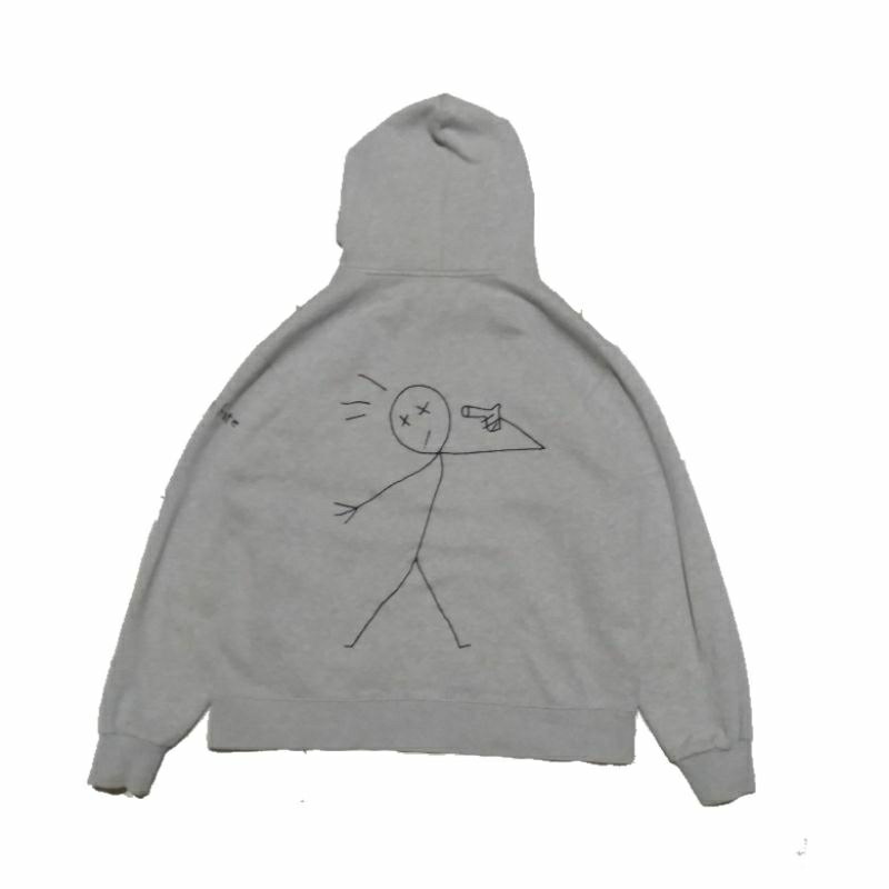 Hoodie compagno grey misty