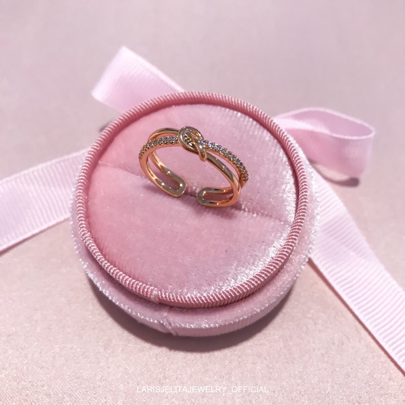 Code:148 - Cincin Knot Listring Gold