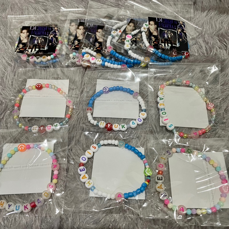 Eunhyuk Donghae Super Junior Spin Off Gelang Bracelet Unik