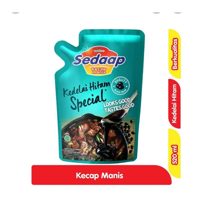 

Kecap sedaap free piring 520ml