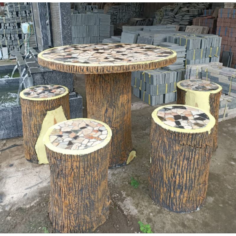 Kursi teras minimalis / kursi taman 1 set