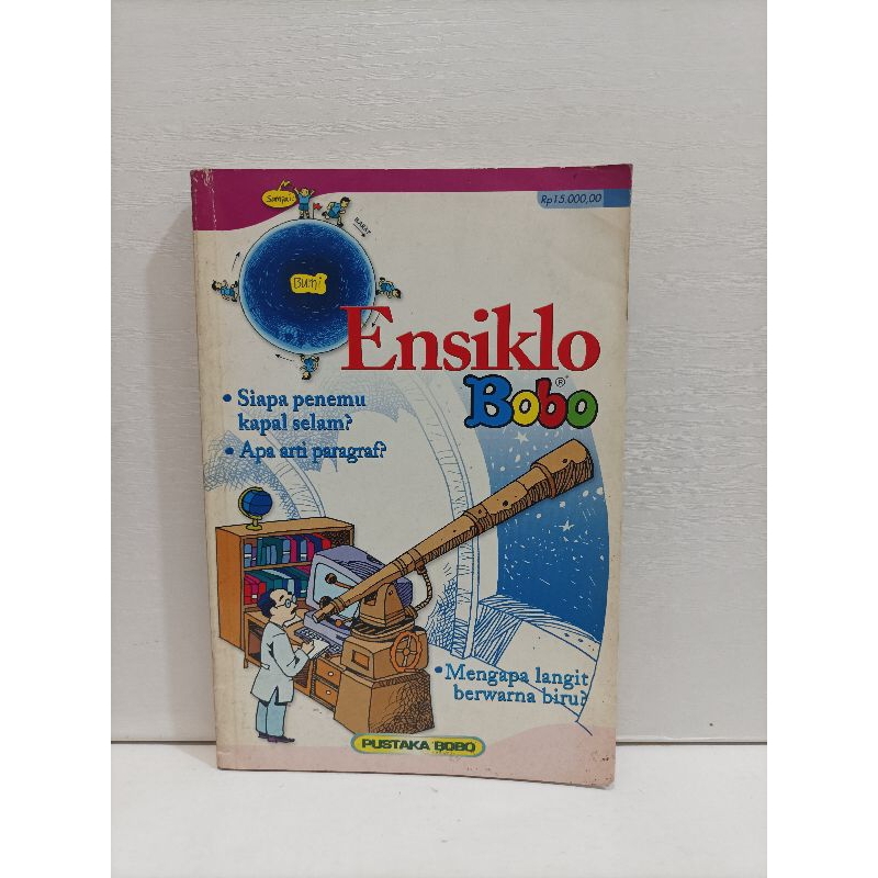 Buku Ensiklo Bobo Pustaka Bobo
