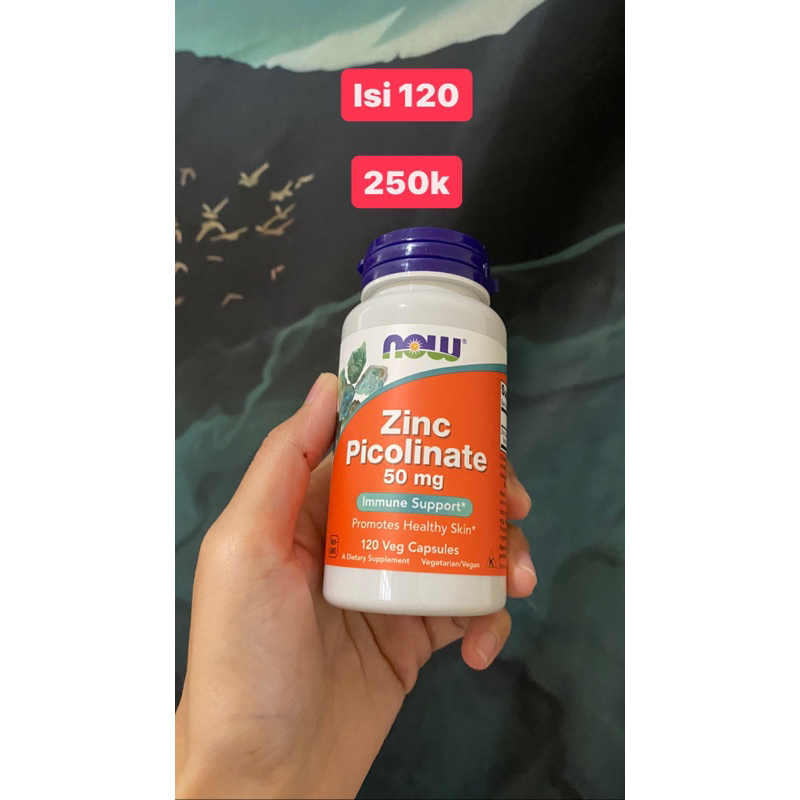 NOW Zinc Picolinate 50 mg
