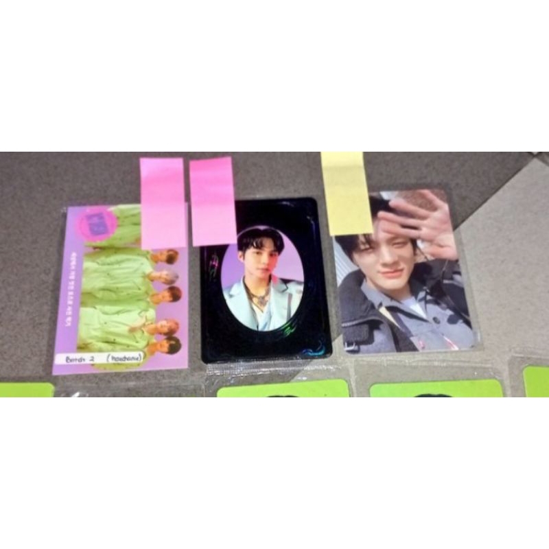 Photocard PC NCT|| Jeno hotsauce AR jewel ver. || jungwoo YB yearbook || nct dream seasons greetings