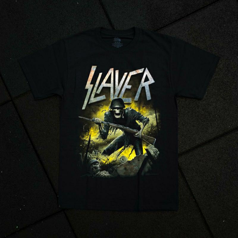 Slayer - War Tour 2015 Kaos Band Origin Import
