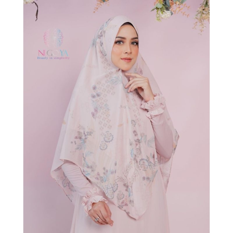 GAMIS SET HIJAB SHAKII | By NIGOYA SYARI