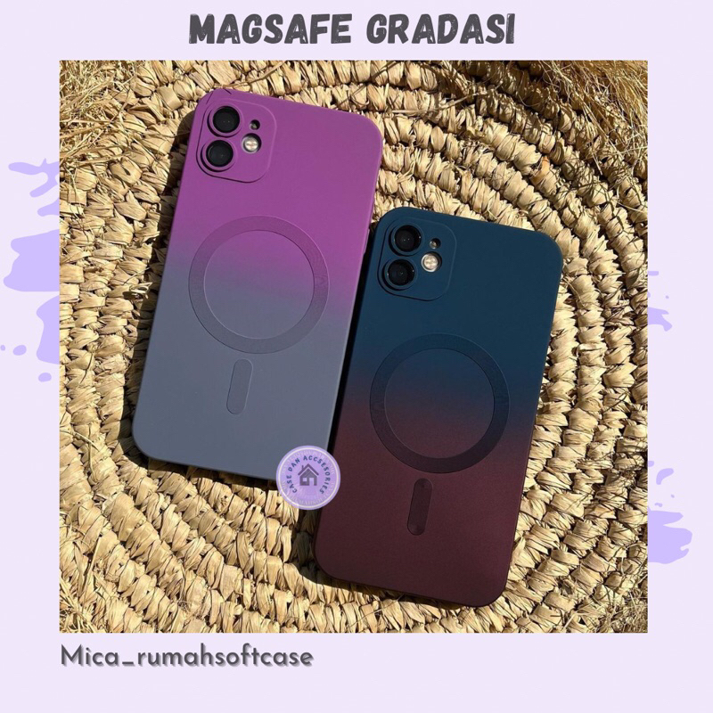 CASE MAGSAFE GRADASI PREMIUM FOR IPHONE X/XS XR XSMAX 11 12 13 14 PROMAX